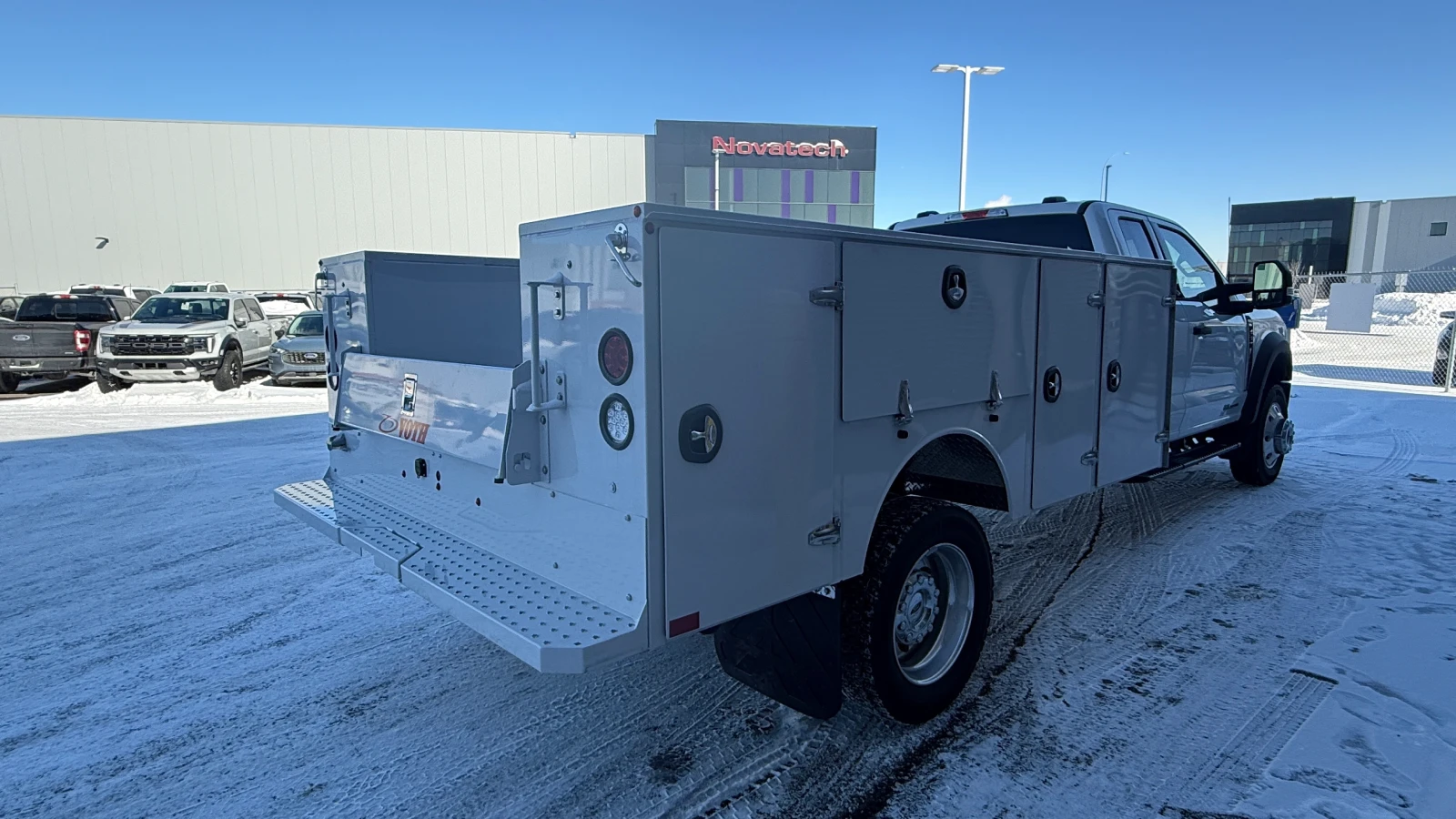 Ford F550 With Basic Service Body 2 commercial vehicle upfit sold by FleetByDimitri