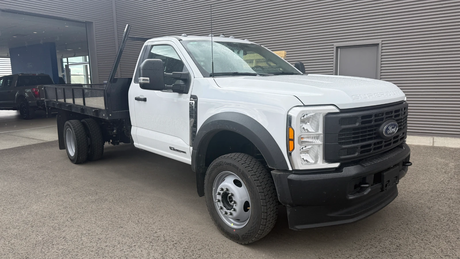 Ford F550 With Deck & Sides commercial vehicle upfit sold by FleetByDimitri
